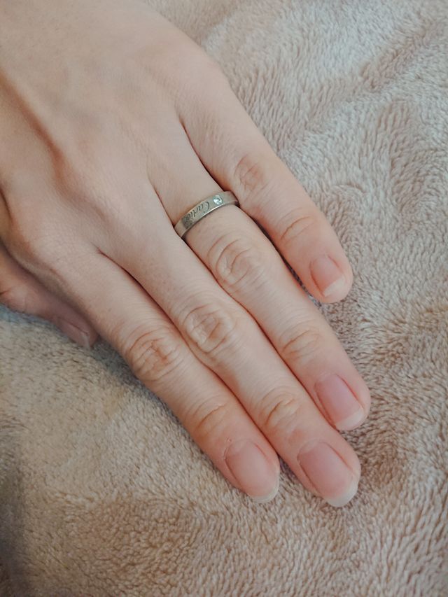 Cartierの結婚指輪です！