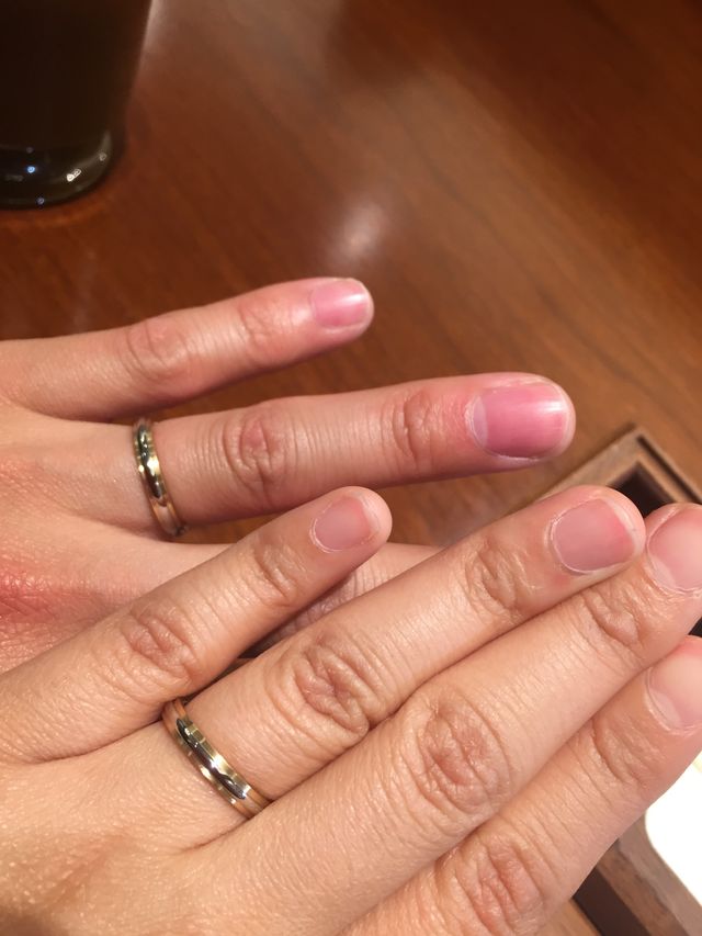 引き渡し時に主人と。