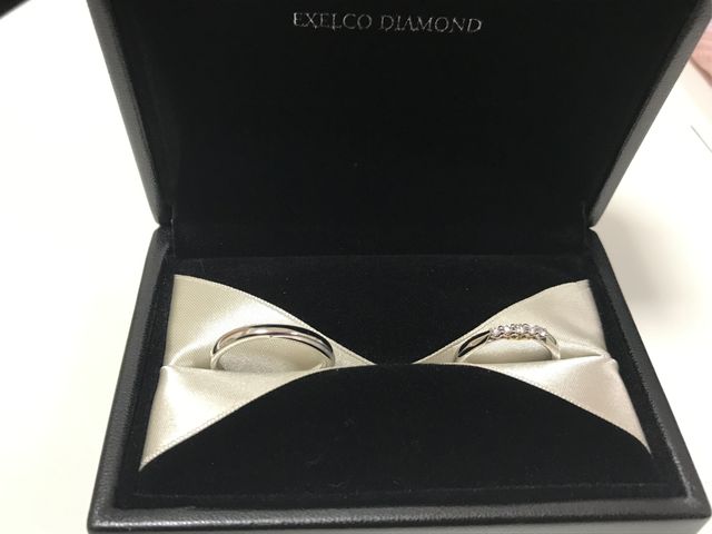 彼はシャンテ5M、私のはアンサンブルというデザインです。