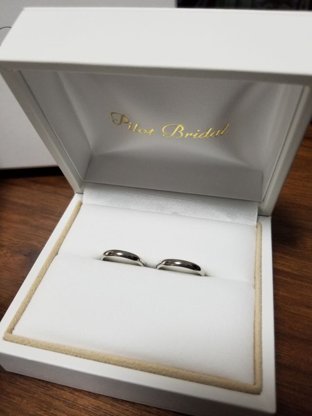 シンプルなデザインのリングです