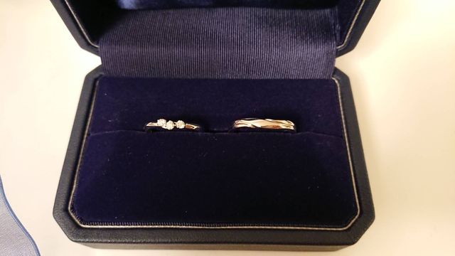 結婚指輪のセット