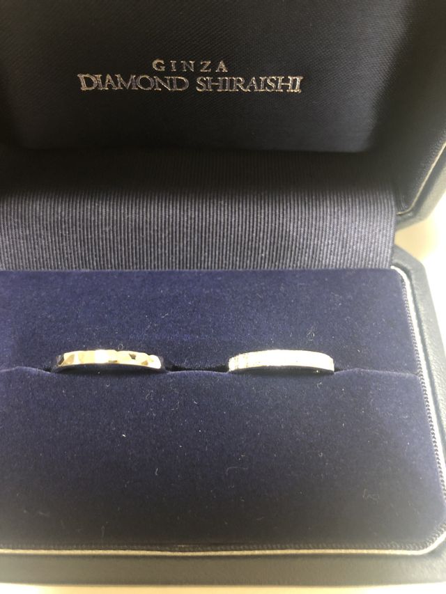 ハーフエタニティとミルウチのデザイン