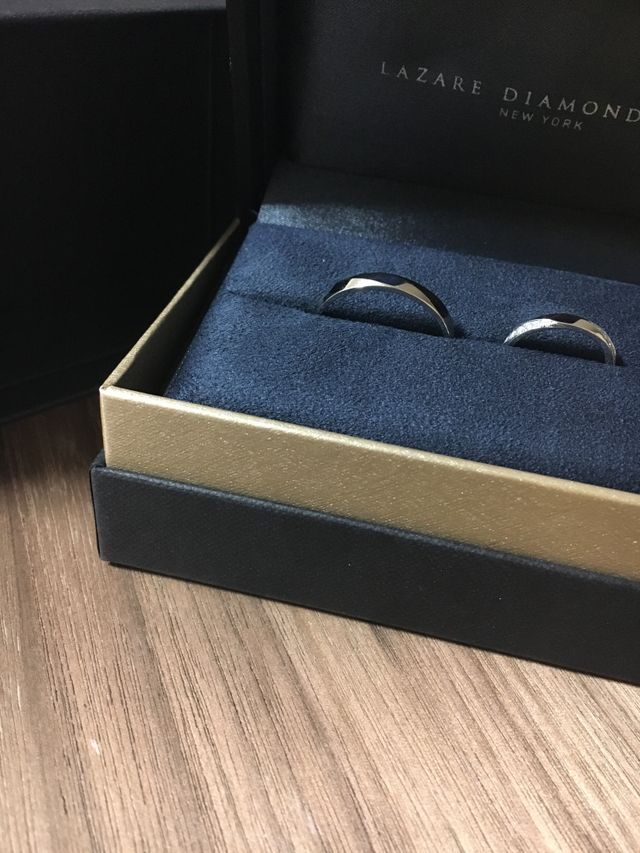24号と6号の結婚指輪として購入しました