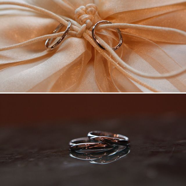 シンプルですが、美しい指輪です。