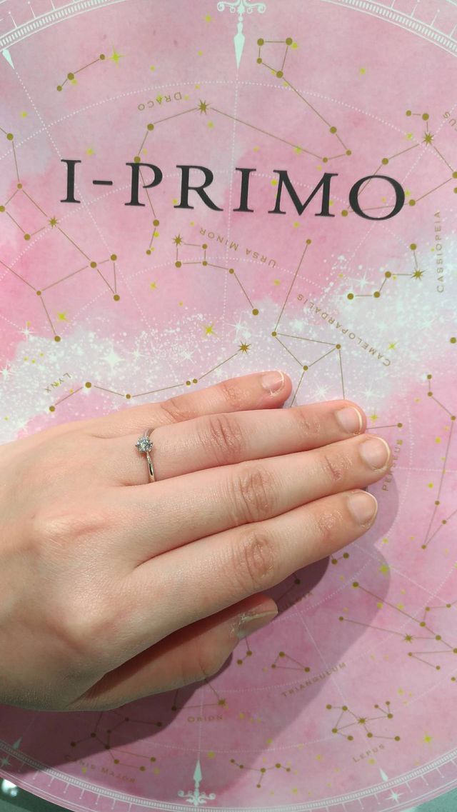 ダイヤも美しく、出来上がって来た時は本当に感動しました！