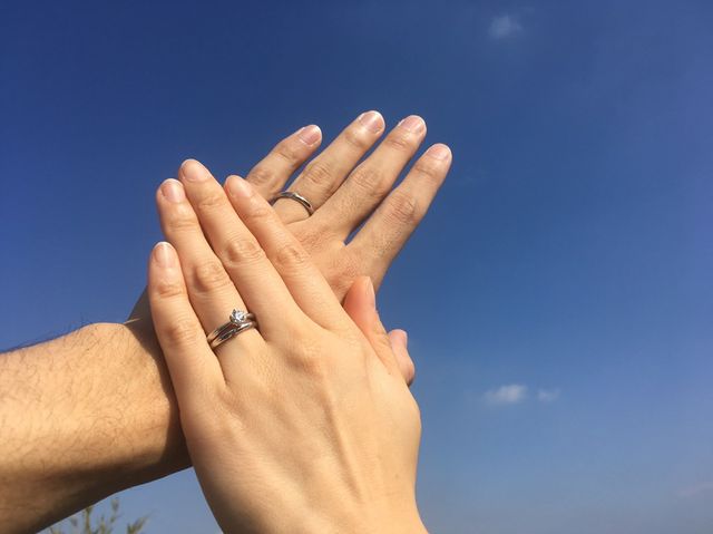 屋上で撮った写真です♪