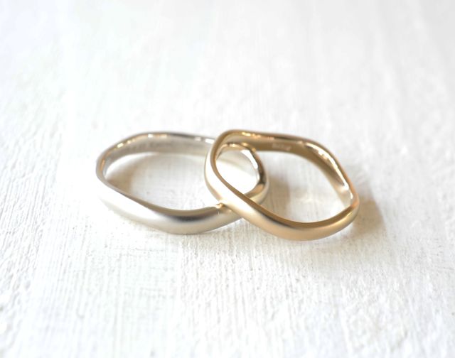 お互いの思いやこだわりがこもったなみなみリング♪