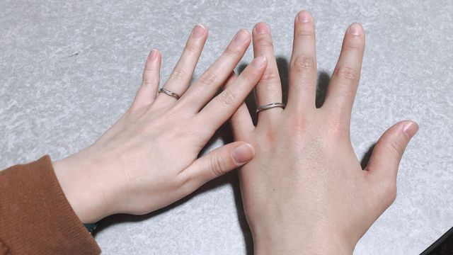 同じタイプのデザインを購入しましたが特にお揃い感があります。