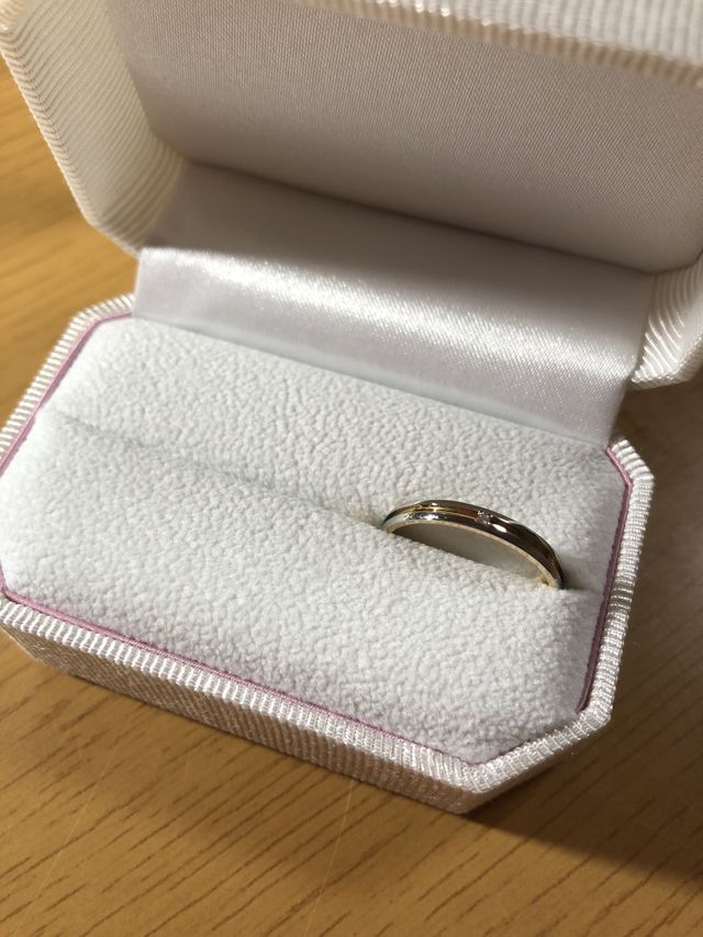 入れ物に入れての撮影です。