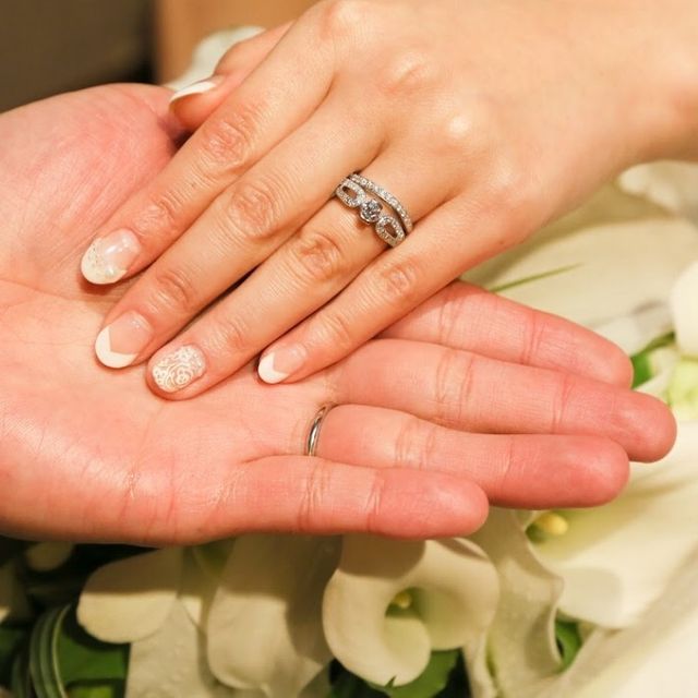 結婚式での一コマです