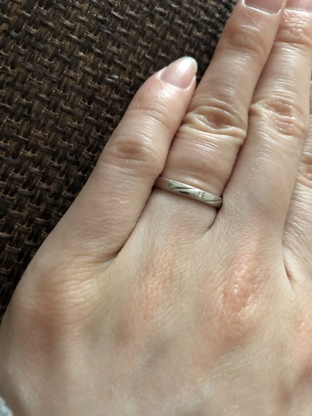 着用時の写真です。