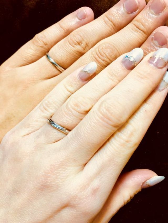 2人で着用して撮影しました