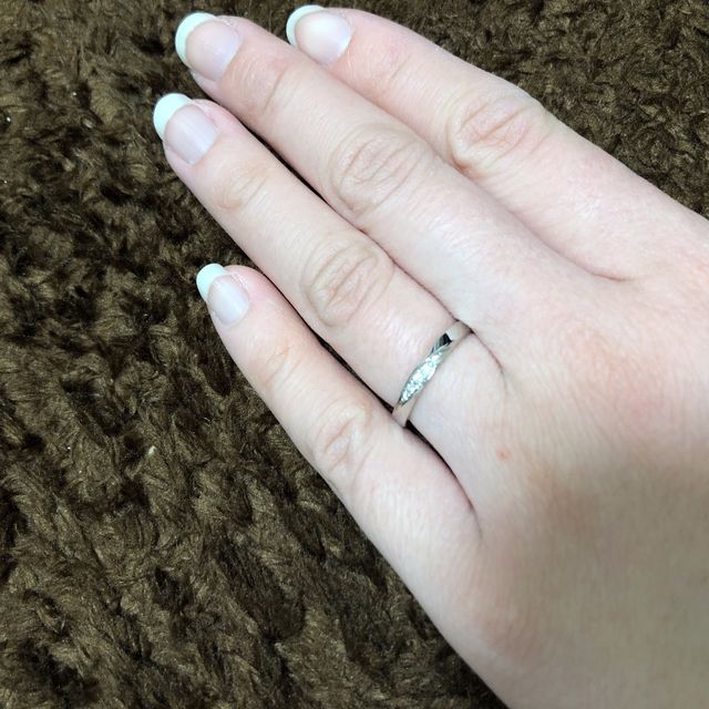 着用時の写真です。