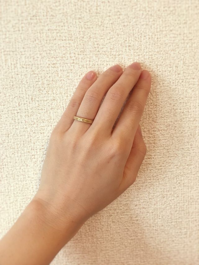 さりげないボリュームで、遠くから見ても目立ちます。