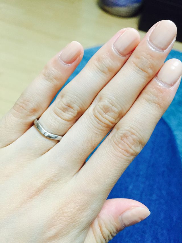 ダイヤが表にひとつ。