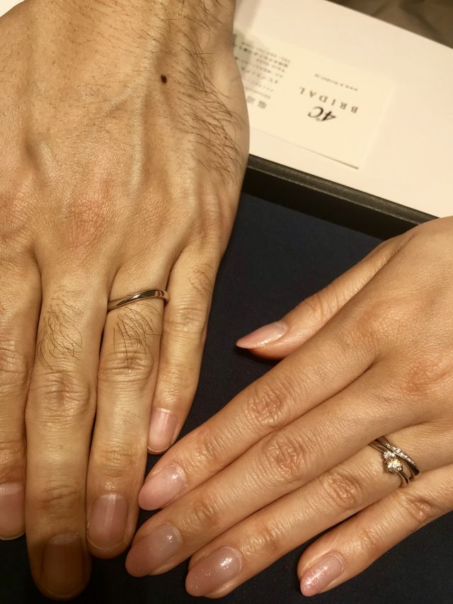 試着時の写真です