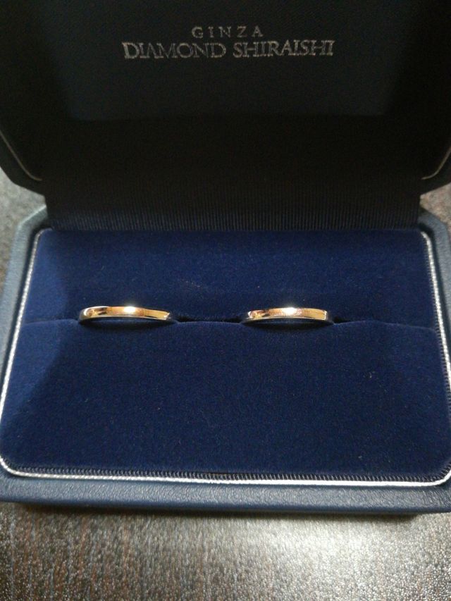 プラチナのシンプルなリング