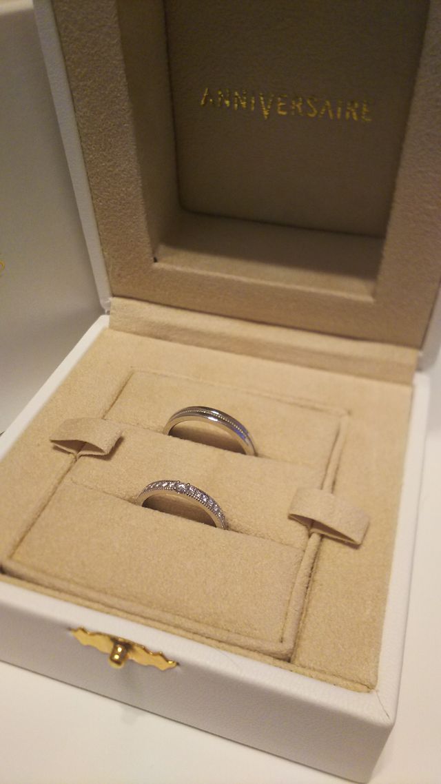 １つのダイヤモンド原石からペアリングに。