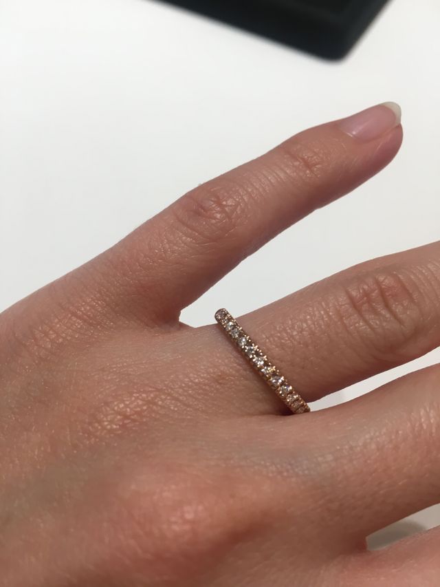 リング幅を選べるのも良かったです。