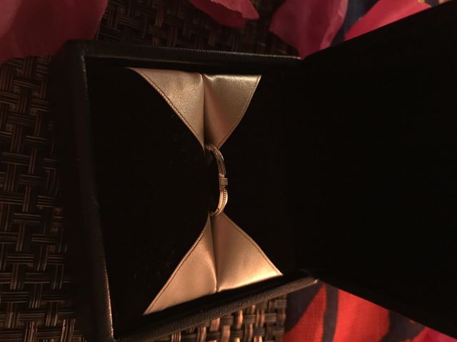 結婚指輪、婚約指輪そして結婚10周年の記念指輪もエクセルコ。