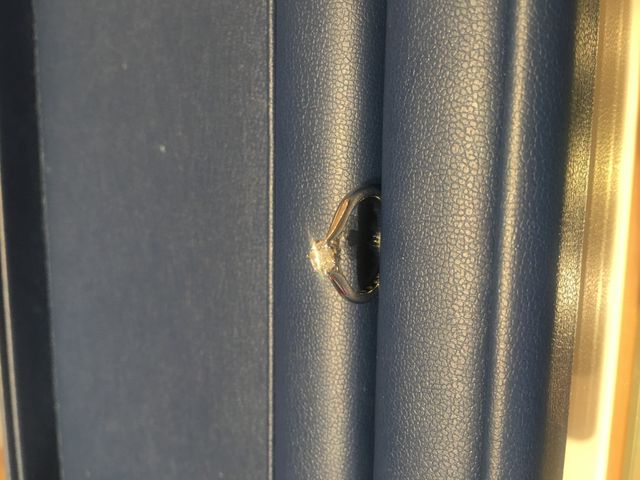 受け取り時：ホワイトリリーのリングにしました。