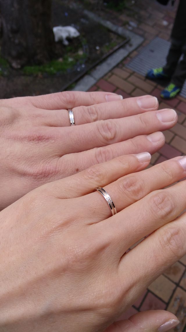 結婚10周年記念に購入しました。