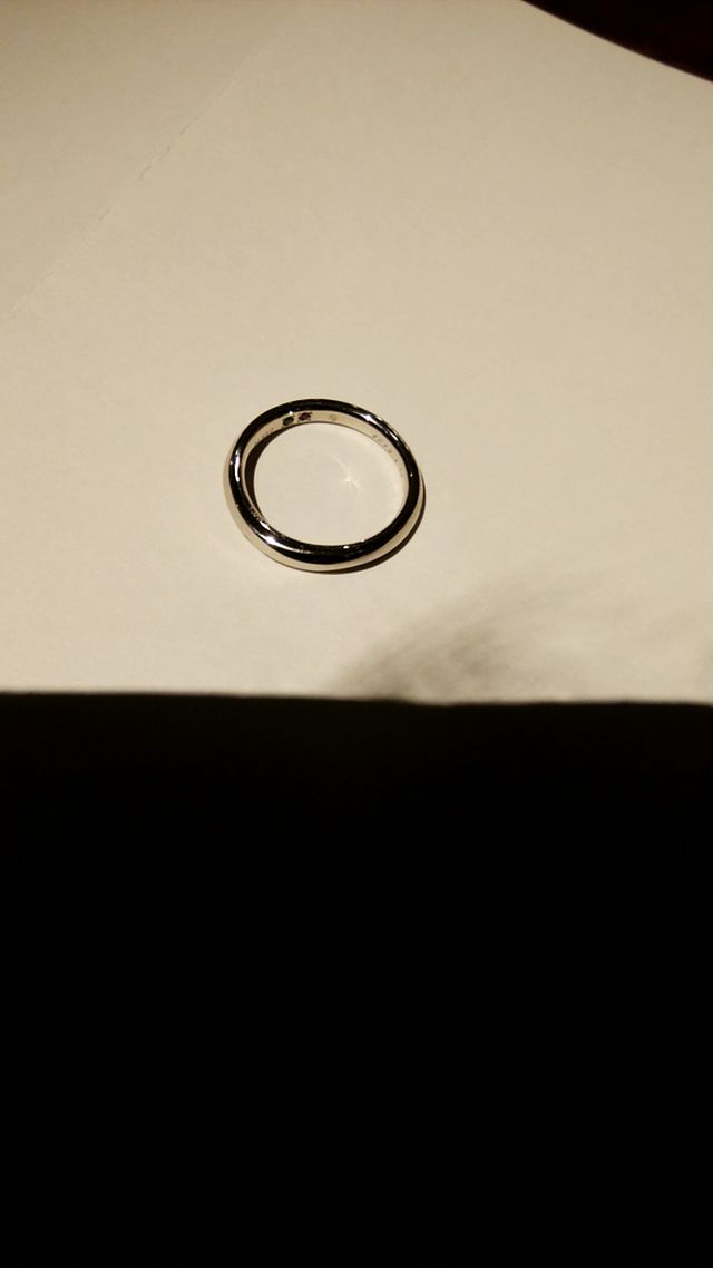 指環のみの写真です