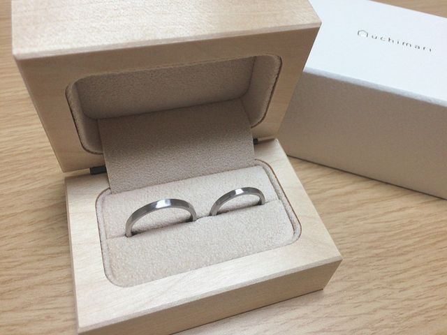 可愛らしい木箱に入れて下さいます。