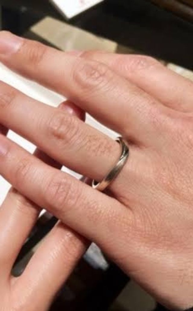 模様が人とは必ず異なるオンリーワンの指輪になります