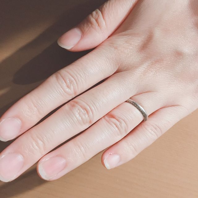 着用写真。２０１６年に購入から毎日つけています。