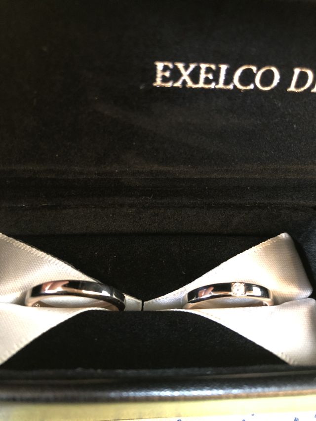 シンプルなデザインをオーダーしました。