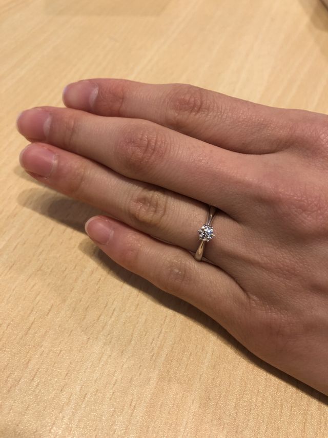 デザインが細やかでダイヤの良さが最大限引き出されています。