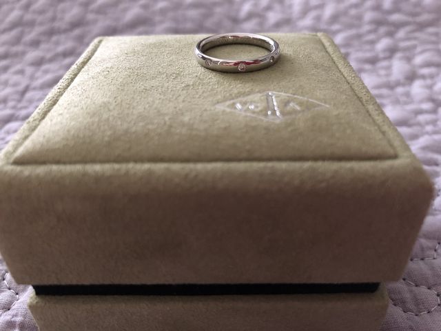 リング平置きです。