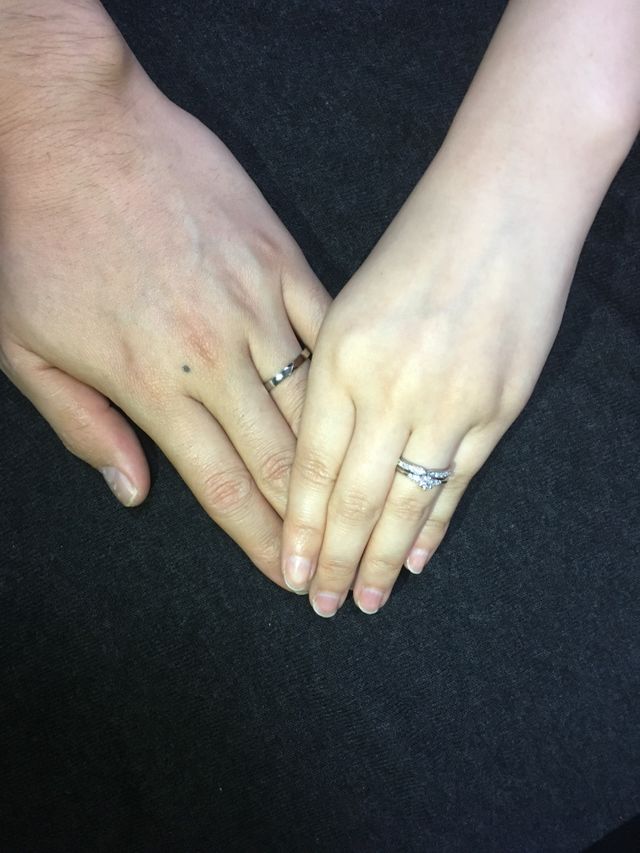 重ね付けも良い感じです。