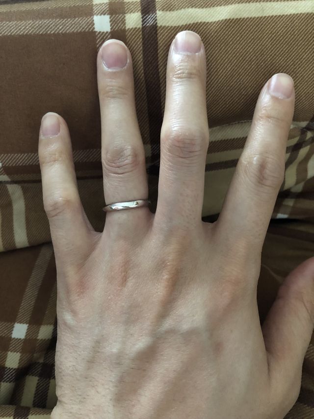 指輪着用