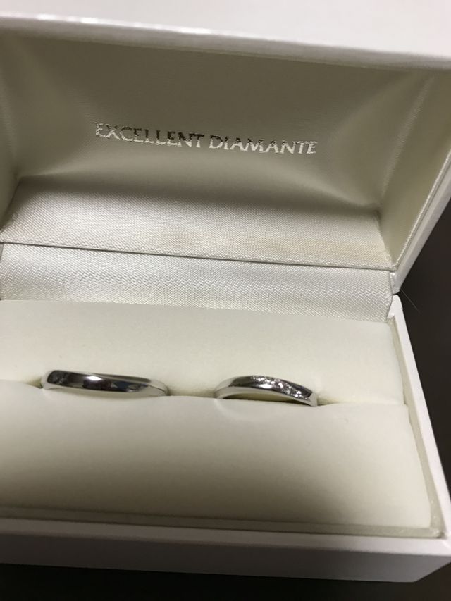 購入した指輪です。