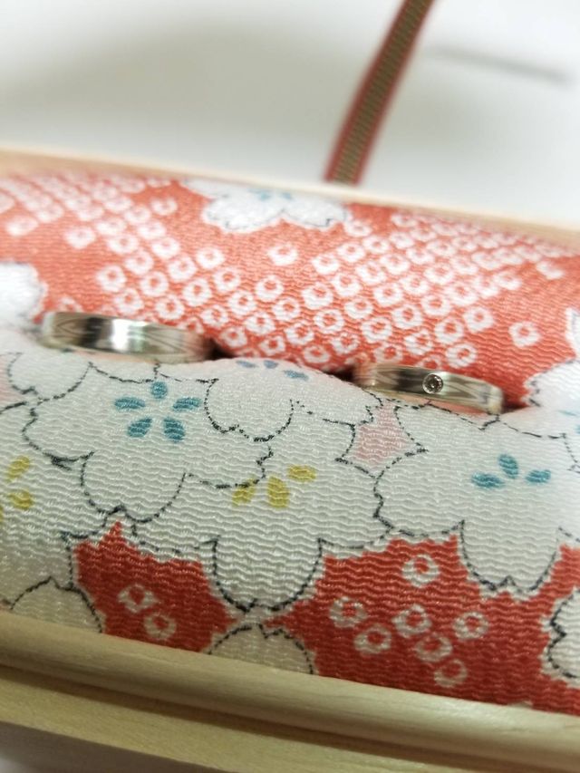 試着時に見せていただいた時。