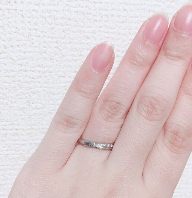 女性用
結婚指輪
サイズ5.5号
刻印文字数15文字