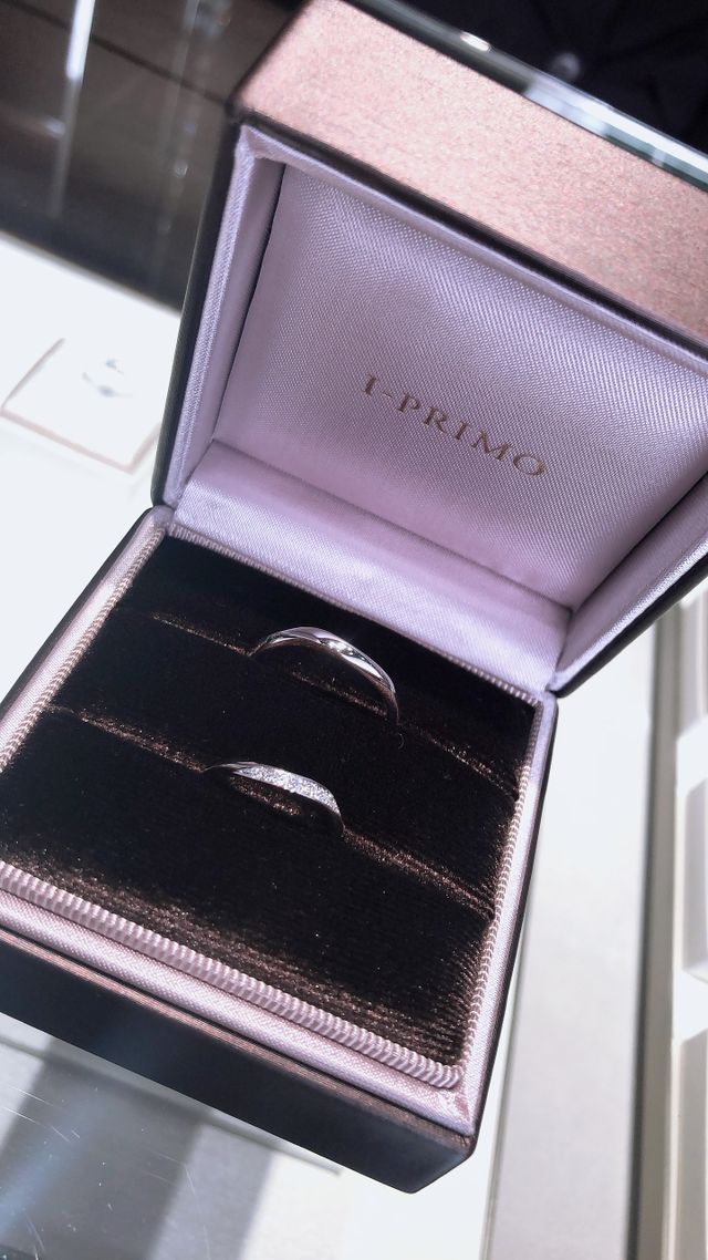 結婚指輪完成しました✩.*˚