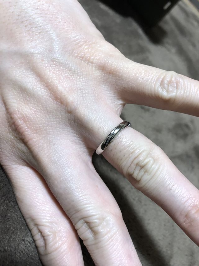 ラインが入っていて男性も楽しめるようなデザインでした！