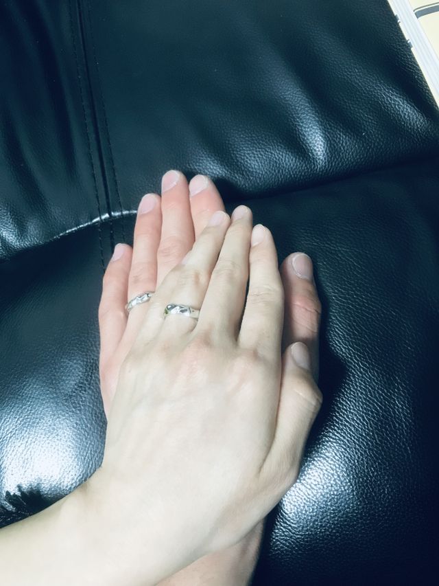 着用時の写真です。