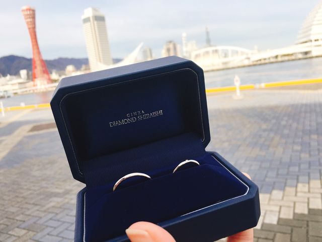 入籍の日に神戸にデートに行って撮りました。