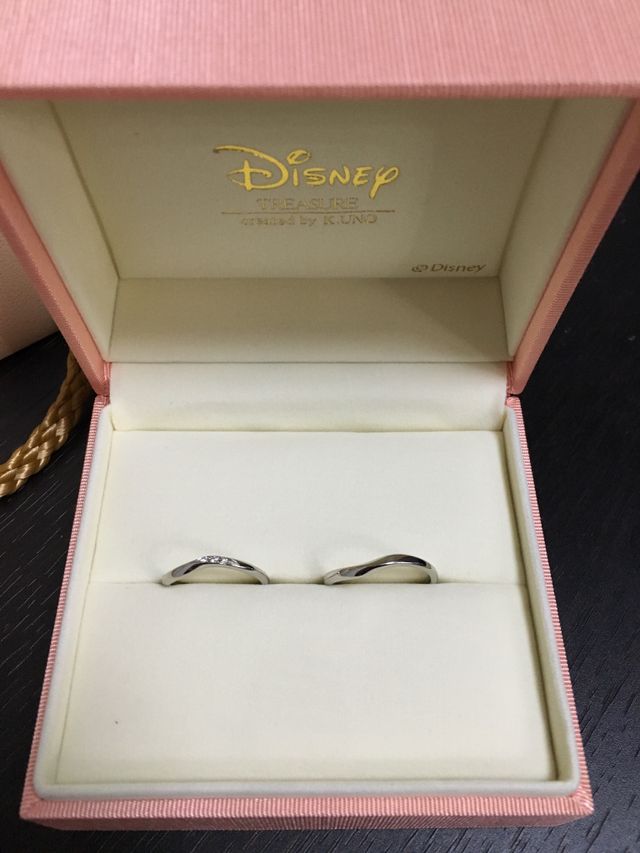 ディズニーの刻印を入れました。