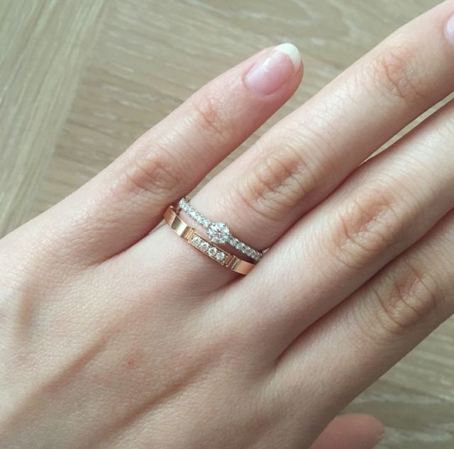 重ね付けしても素敵