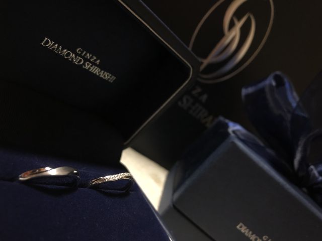 リングが細いので、指が細く見えます