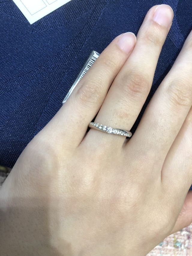 3/2土曜日に名古屋にてアマリーを試着しました。