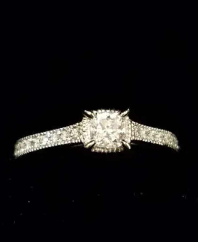 メレダイヤに囲まれたファビオラです。