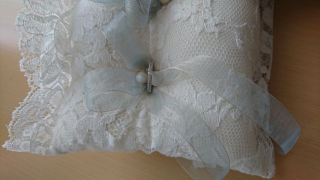 ハーフエタニティみたいなデザイン