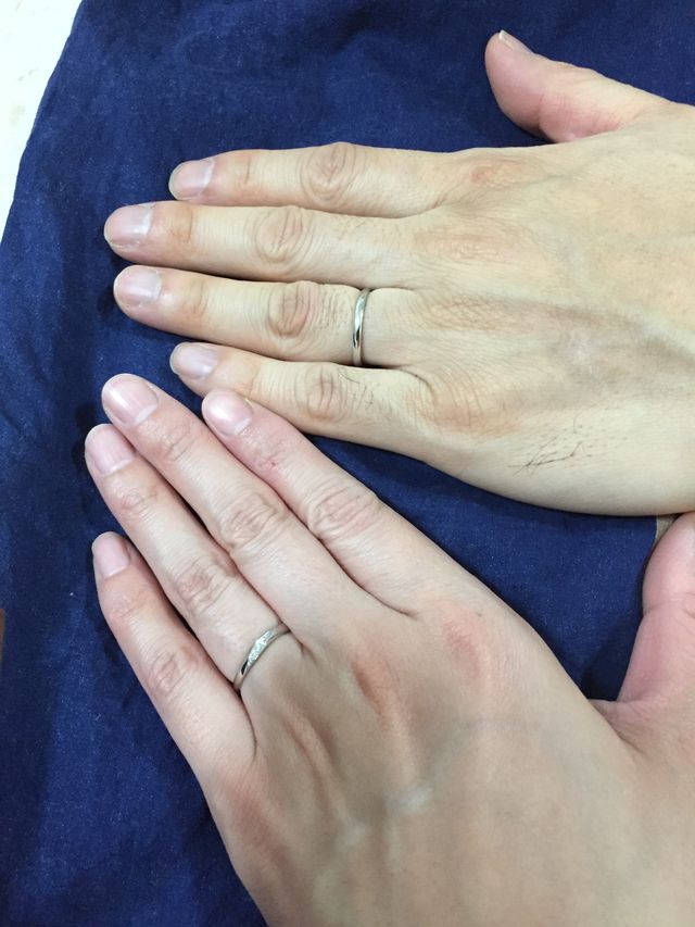 お守り、という意味が込められたアミュレットという名の指輪です