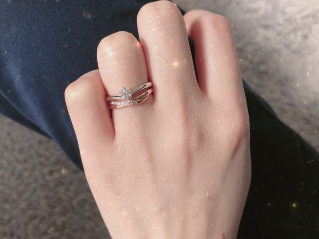 アイプリモ で購入した指輪（プラチナ）